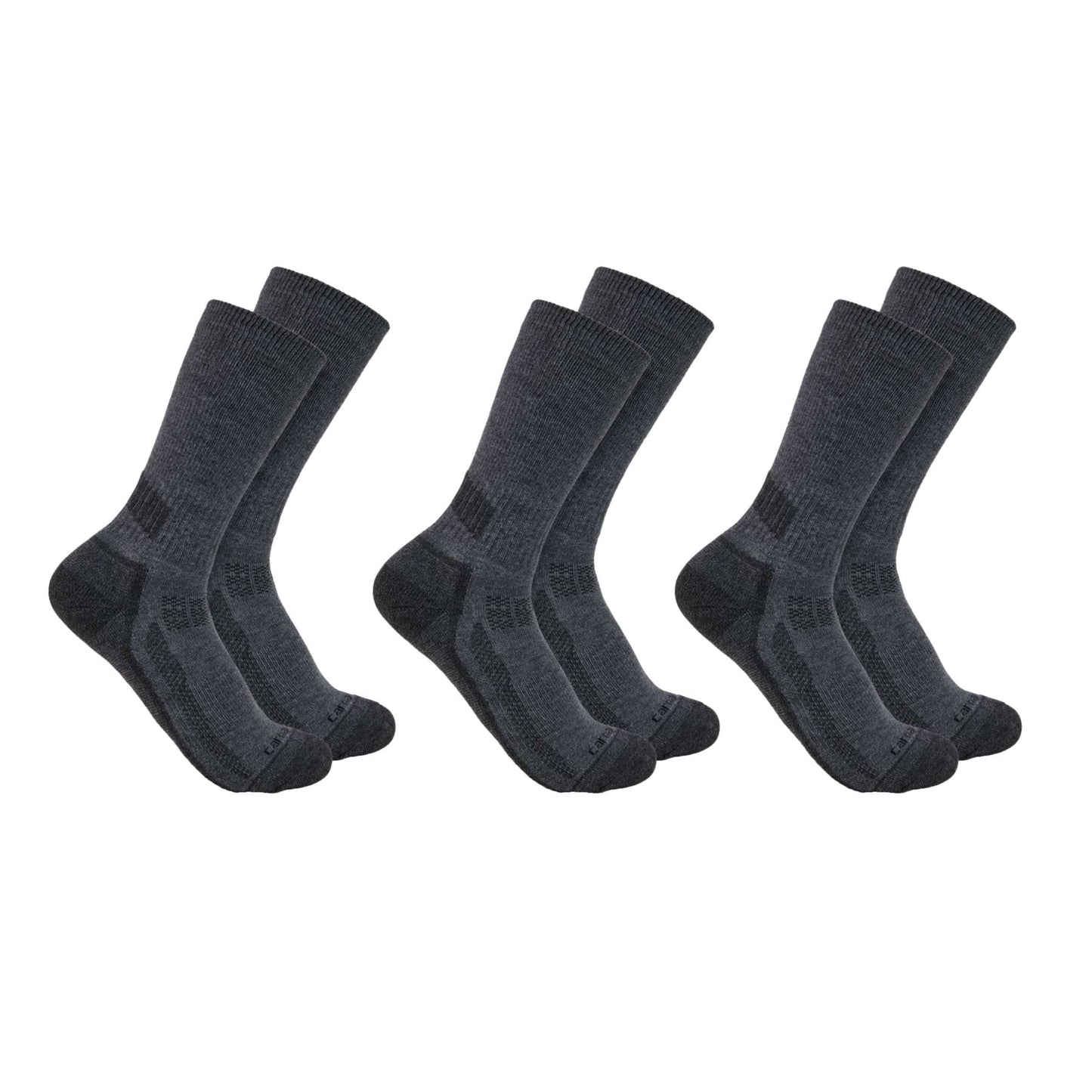 Carhartt Force Midweight Crew Sock 3-Pack