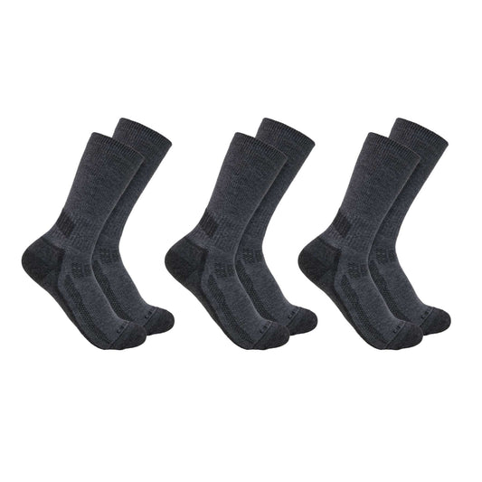 Carhartt Force Midweight Crew Sock 3-Pack