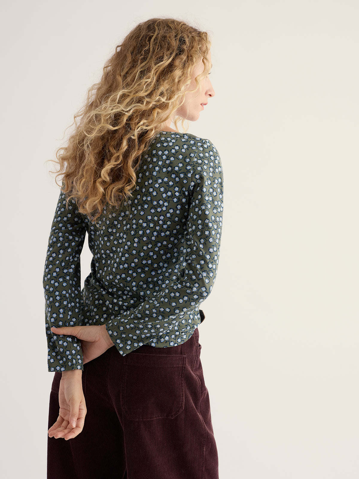 Seasalt Easel Long Sleeve Jersey Top