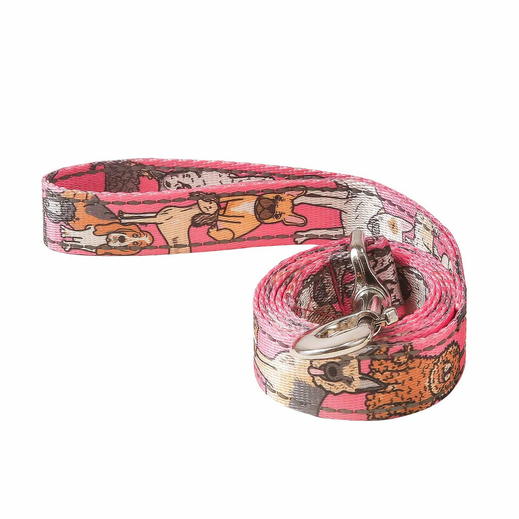 Eco Chic Dogs Pink Dog Lead
