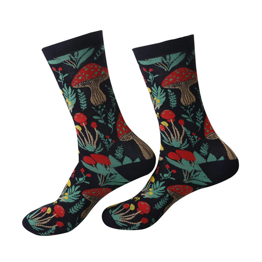 Eco Chic Eco-Friendly Toadstool Bamboo Socks