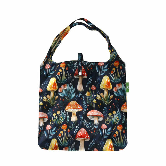 Eco Chic Lightweight Foldable Reusable Toadstool Shopping Bag