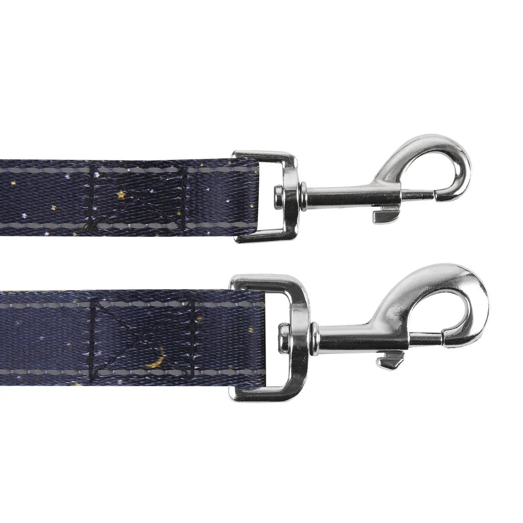 Eco Chic Navy Stars & Moons Dog Lead