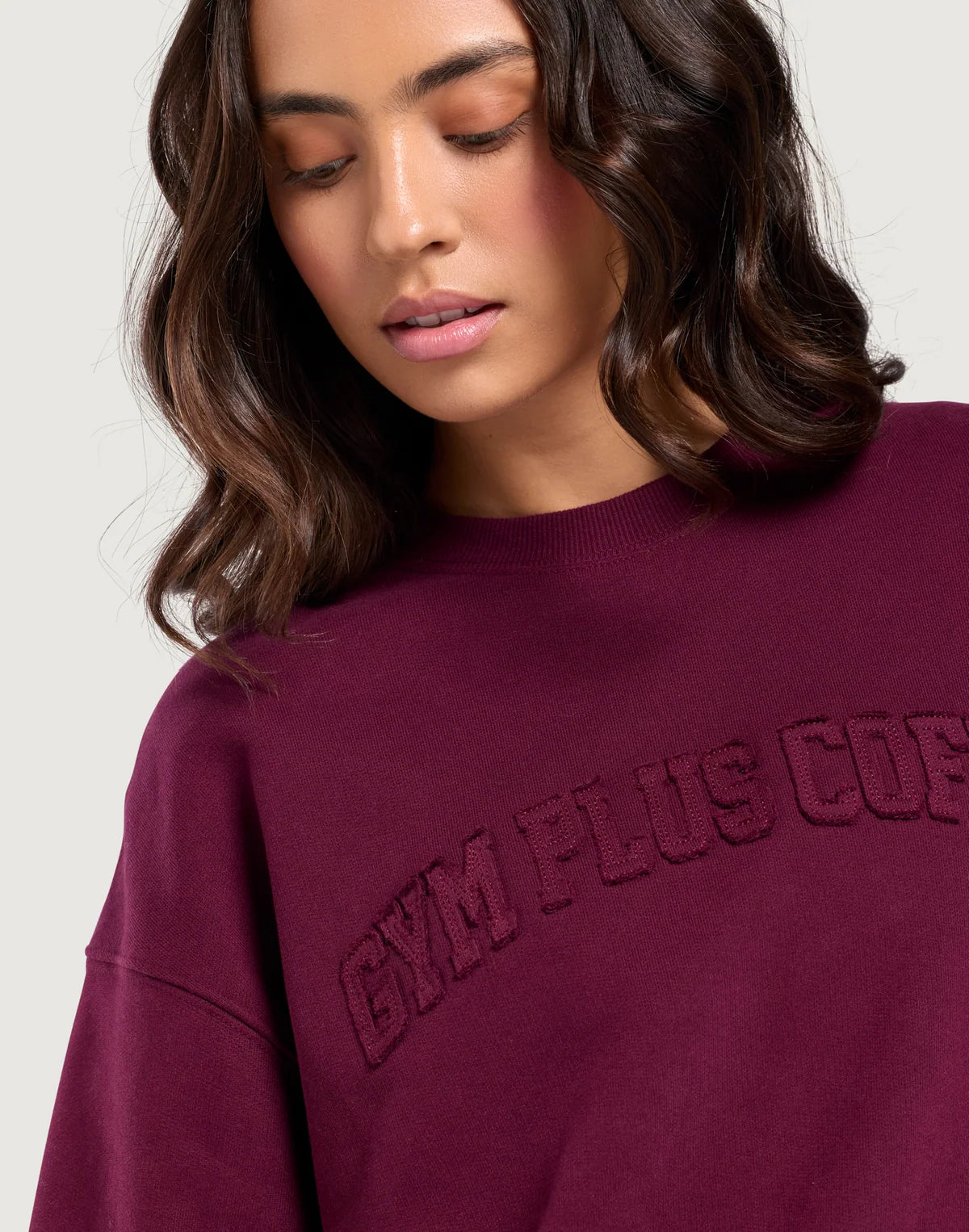 Gym+Coffee Daily Relaxed Fit Crewneck Sweatshirt