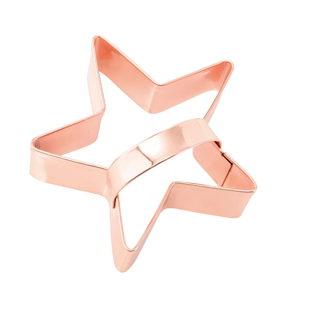 Eddingtons Christmas Copper Cookie Cutters with Handles
