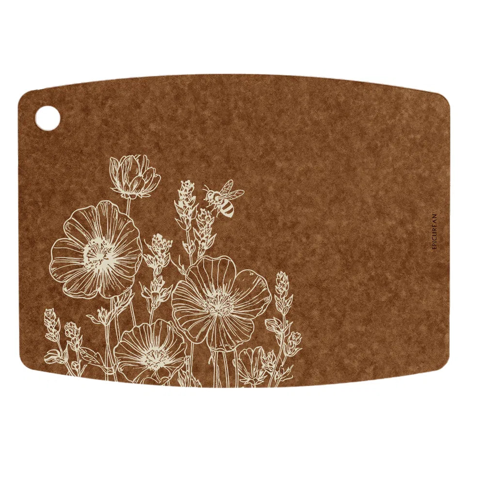 Eddingtons Epicurean Wild Flower Gourmet Chopping Board