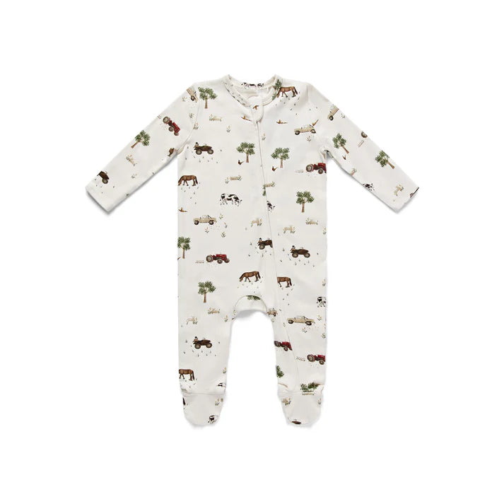 Eleanor Charles Zip Sleepsuit