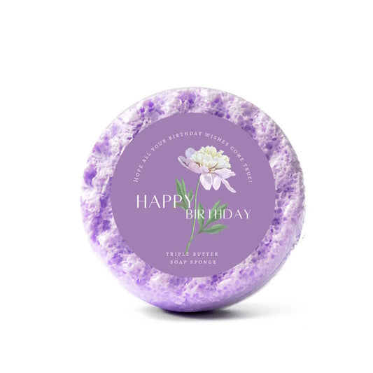Emily Victoria Happy Birthday Sweet Dreams Butter Soap Sponge