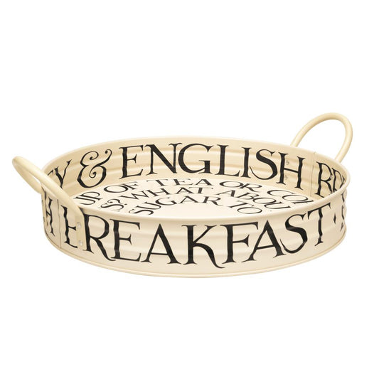 Emma Bridgewater Black Toast Large Handle Tray