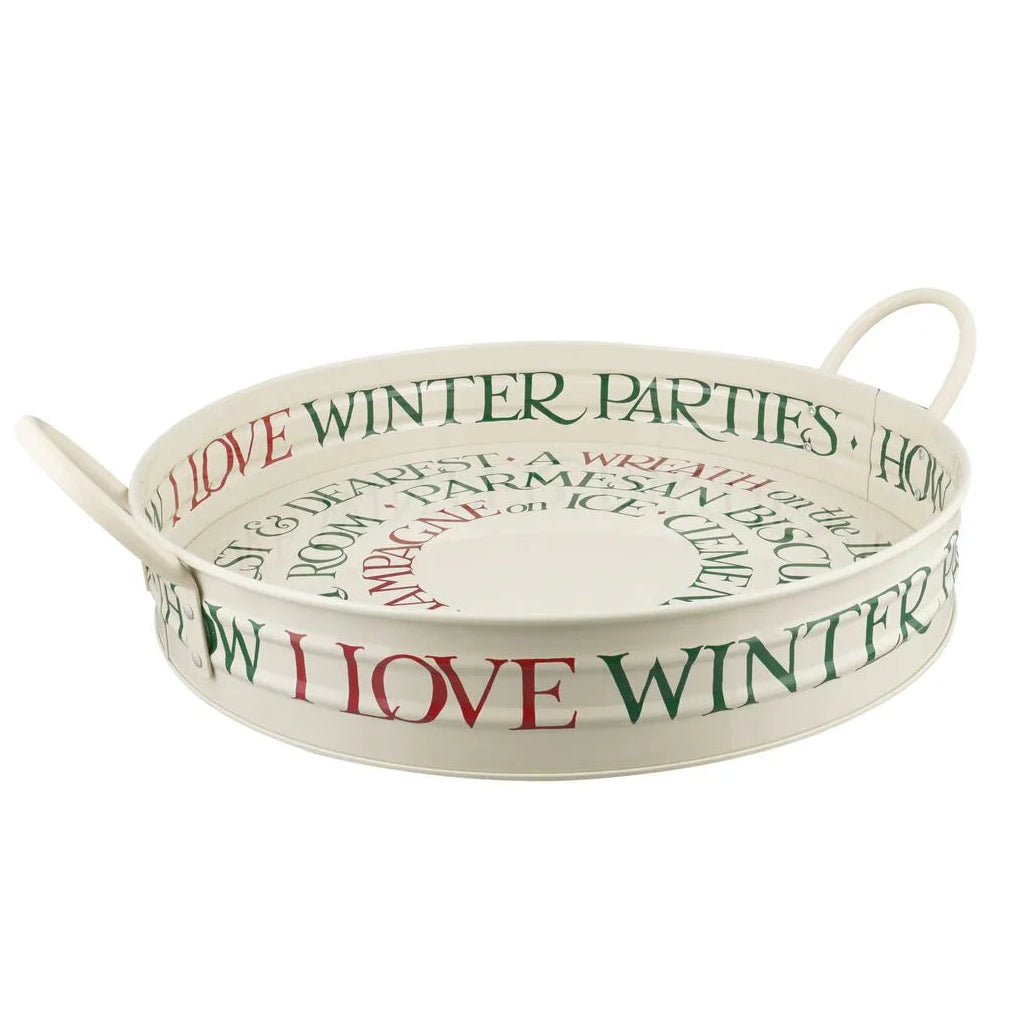 Emma Bridgewater Christmas Toast Large Handle Tray