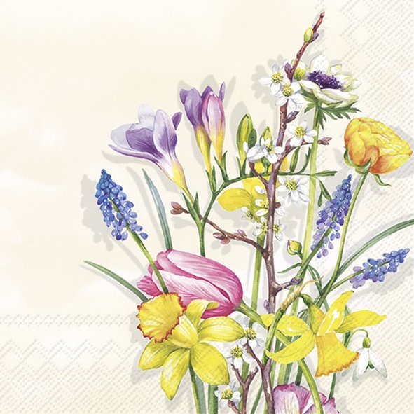 Emma Bridgewater Lunch Napkins Spring Flowers