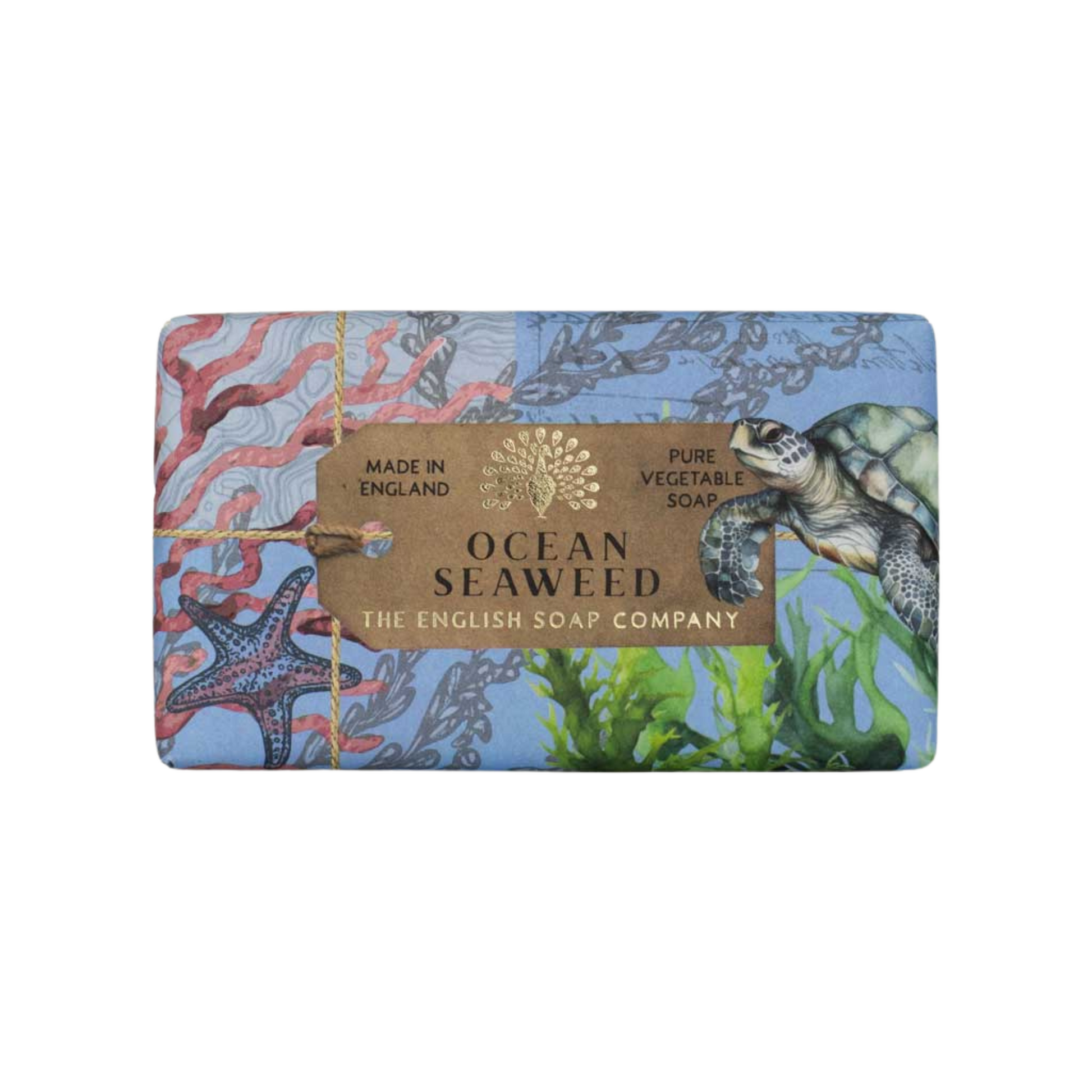 English Soap Company Anniversary Ocean Seaweed Soap Bar