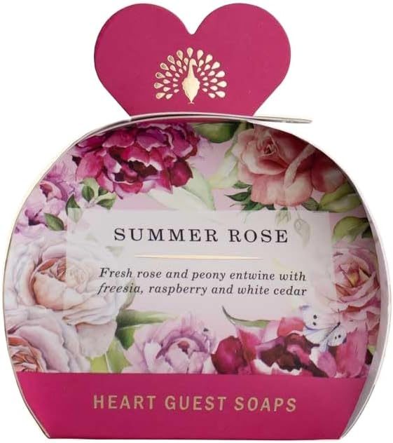 English Soap Company Herritage Collection Summer Rose Guest Soaps