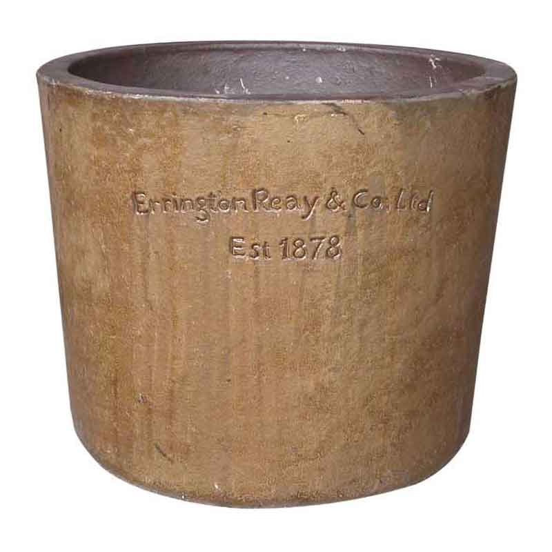Errington Reay Courtyard Old Leather Round Planter