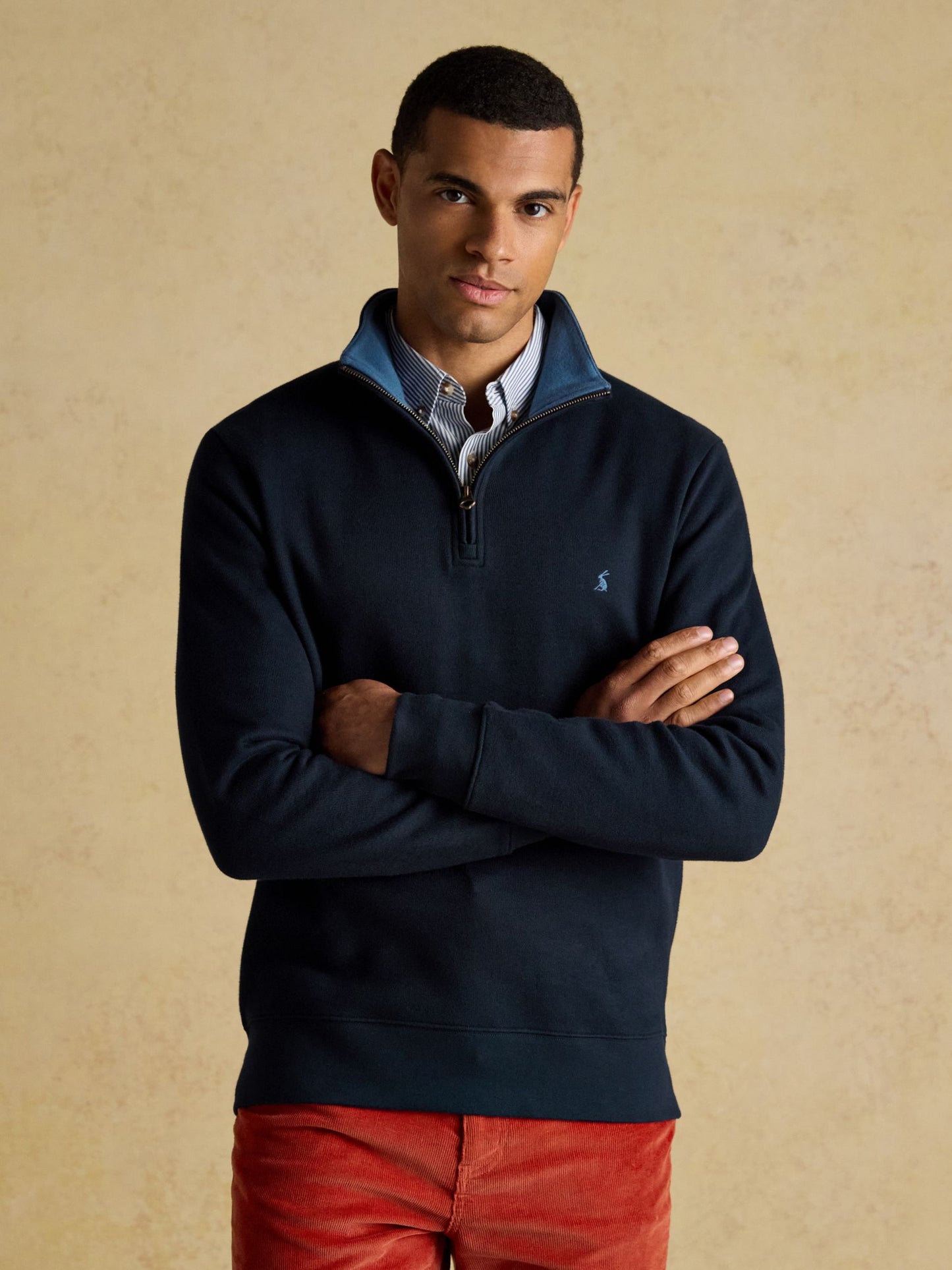 Joules Alistair Zip-Neck Sweatshirt
