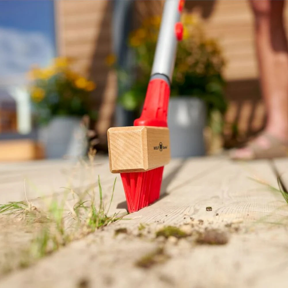 Wolf Garten Multi-Change Weeding Brush - Plastic