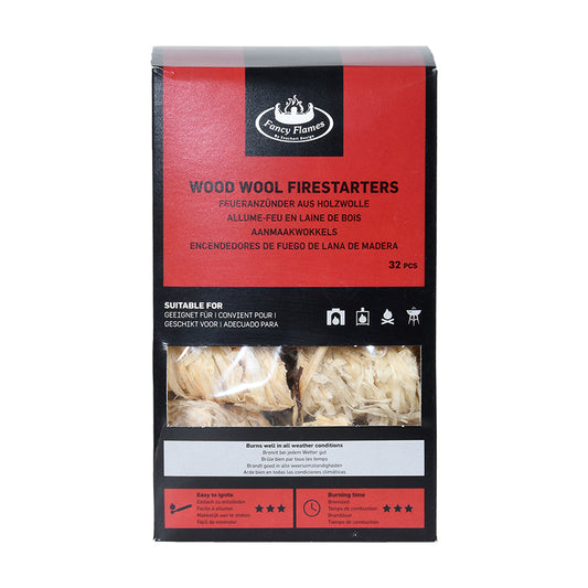 Fallen Fruits Wood Wool Firestarters 32pcs