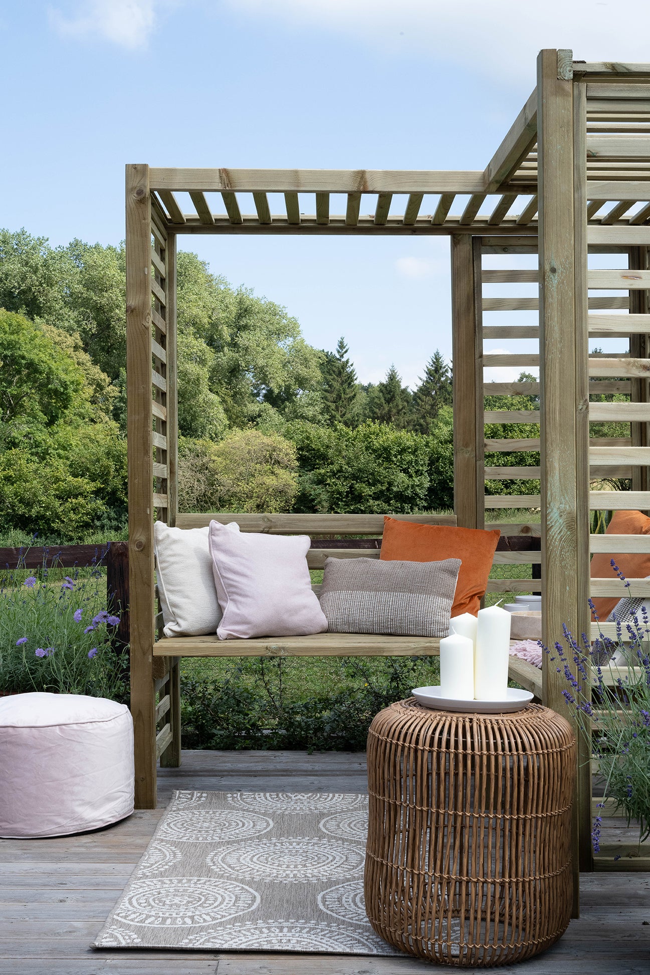 Forest Garden Firenze Corner Arbour