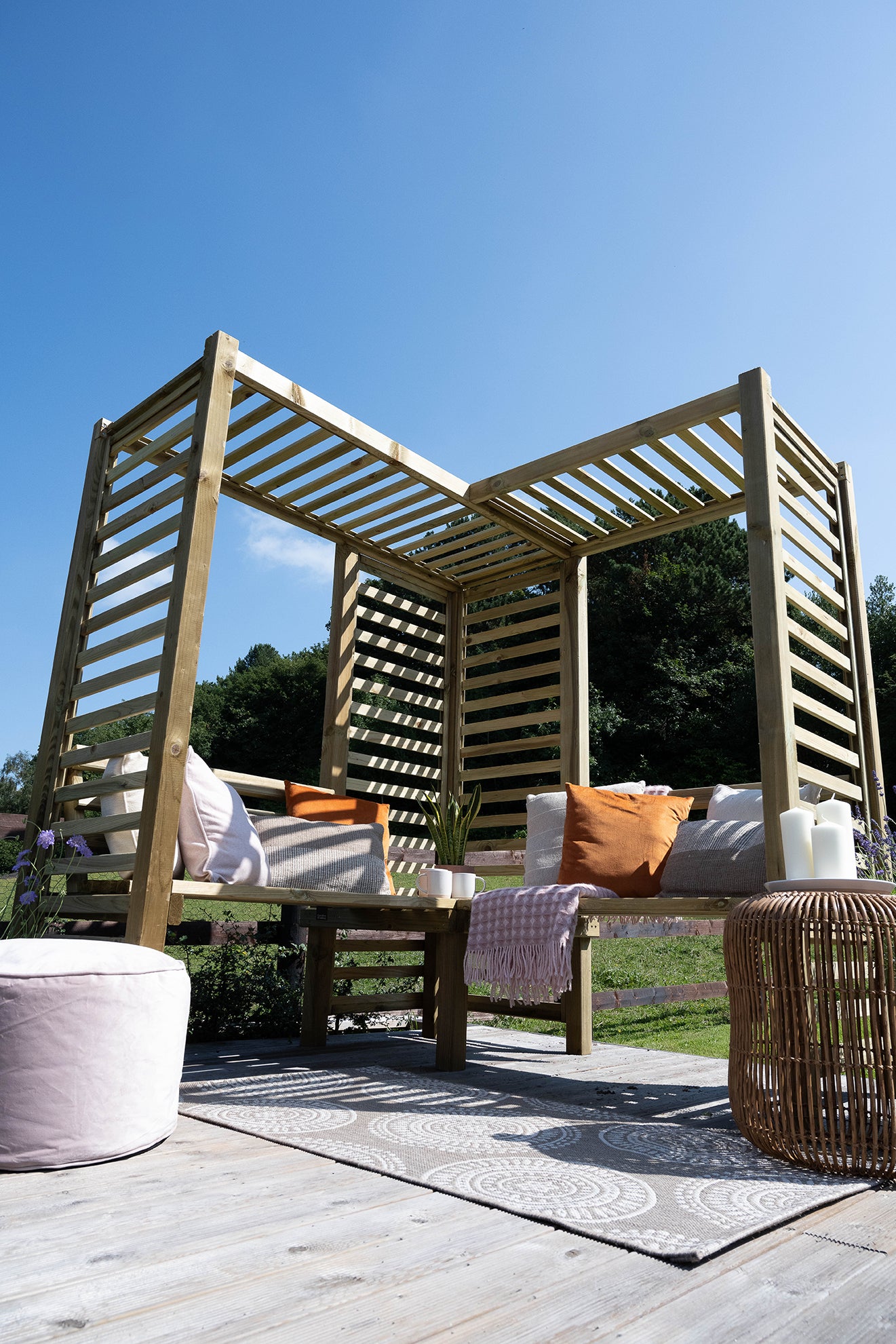 Forest Garden Firenze Corner Arbour