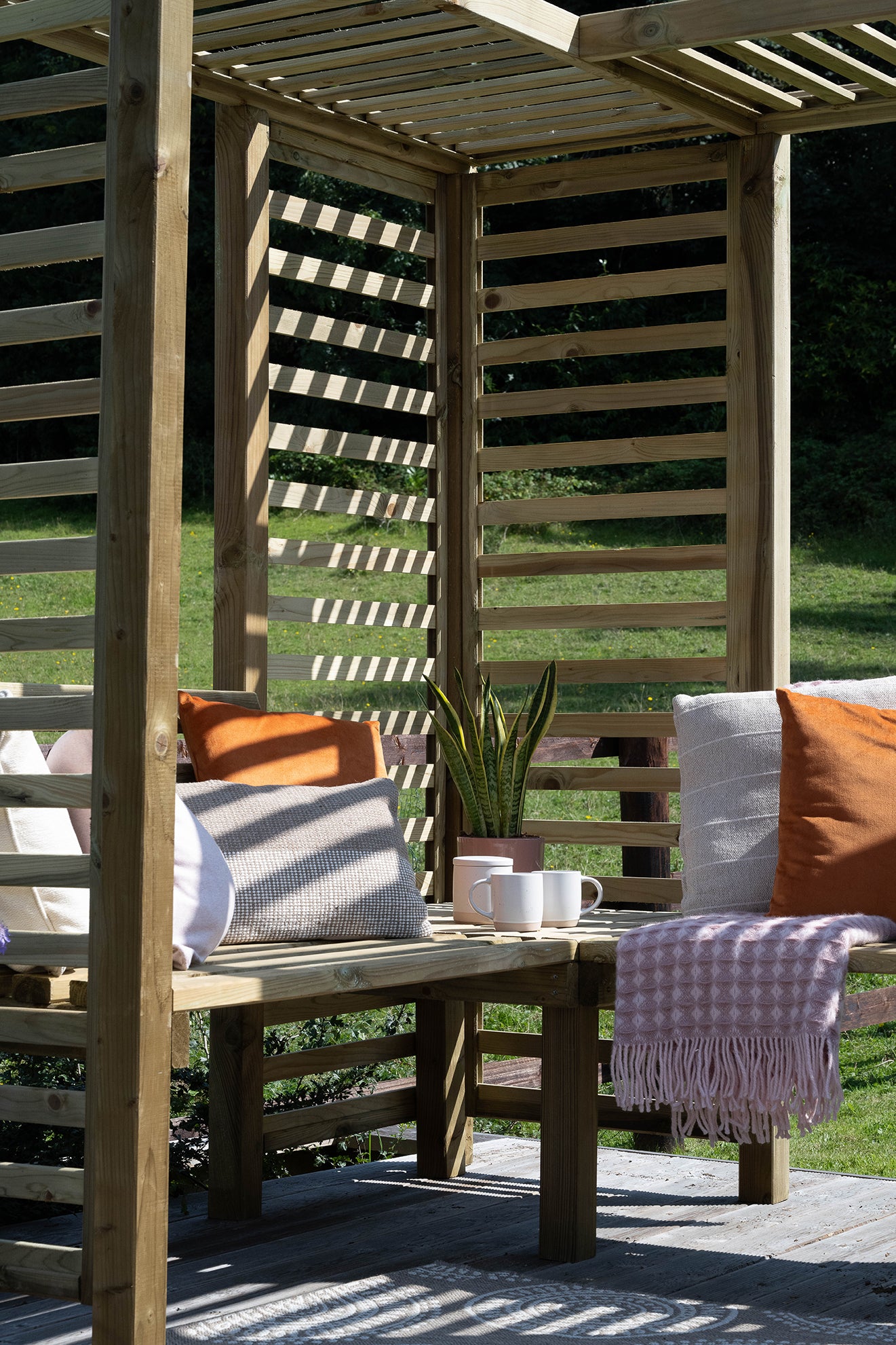 Forest Garden Firenze Corner Arbour