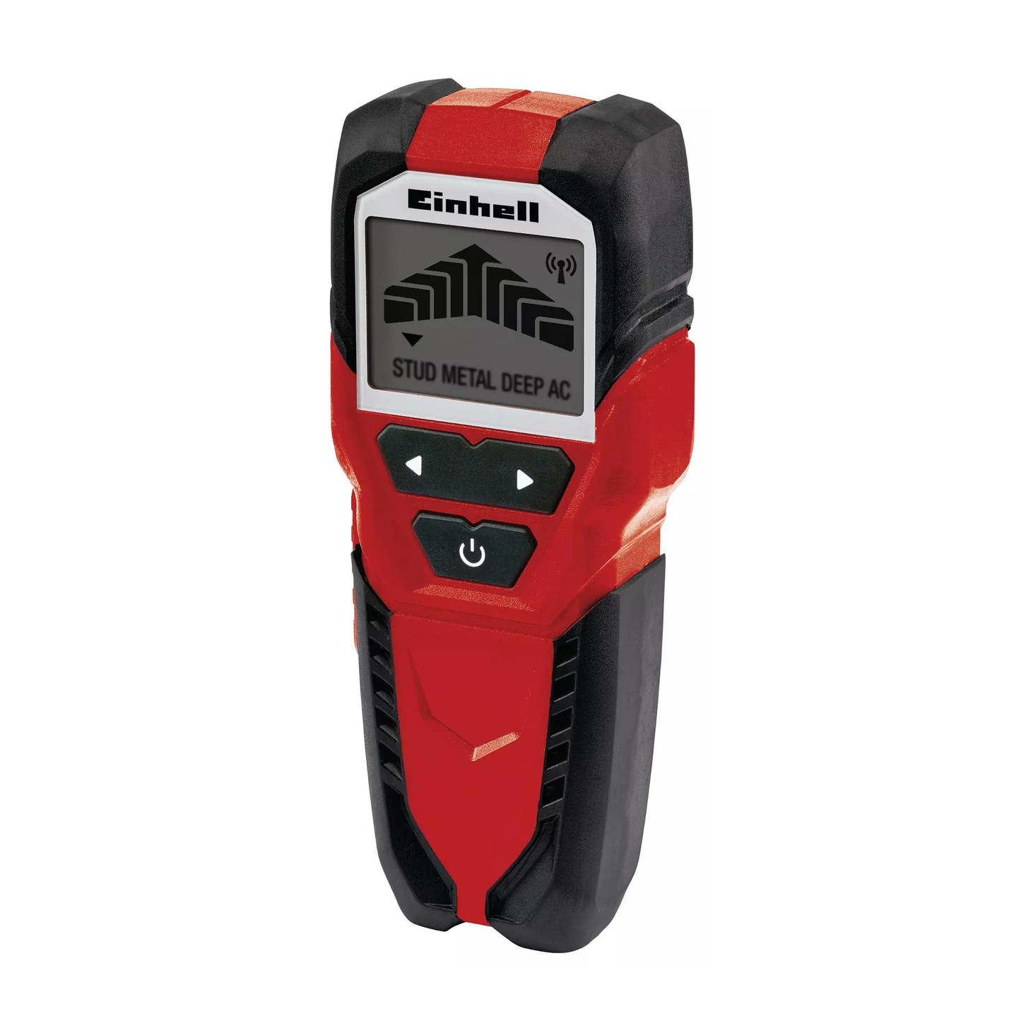 Einhell TC-MD 50 digital wall detector and stud finder for metal, wood, and live wire detection.