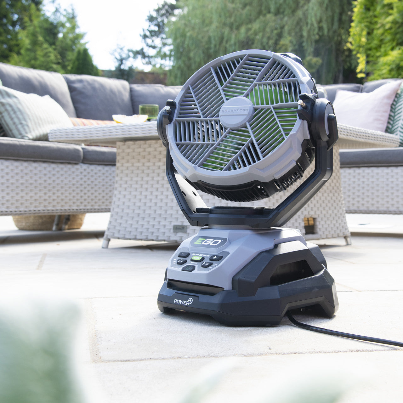 EGO FN1000E Misting Fan 25cm