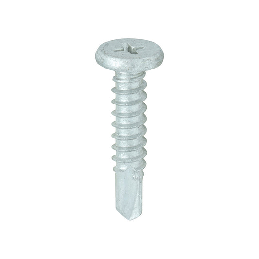 Metal Framing Screws - PH - Low Profile Pan - Exterior - Silver 5.5x19 - 500