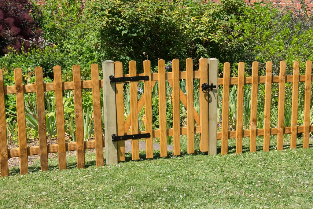 Forest Garden Grooved Pale Gate 3ft (0.90m High)