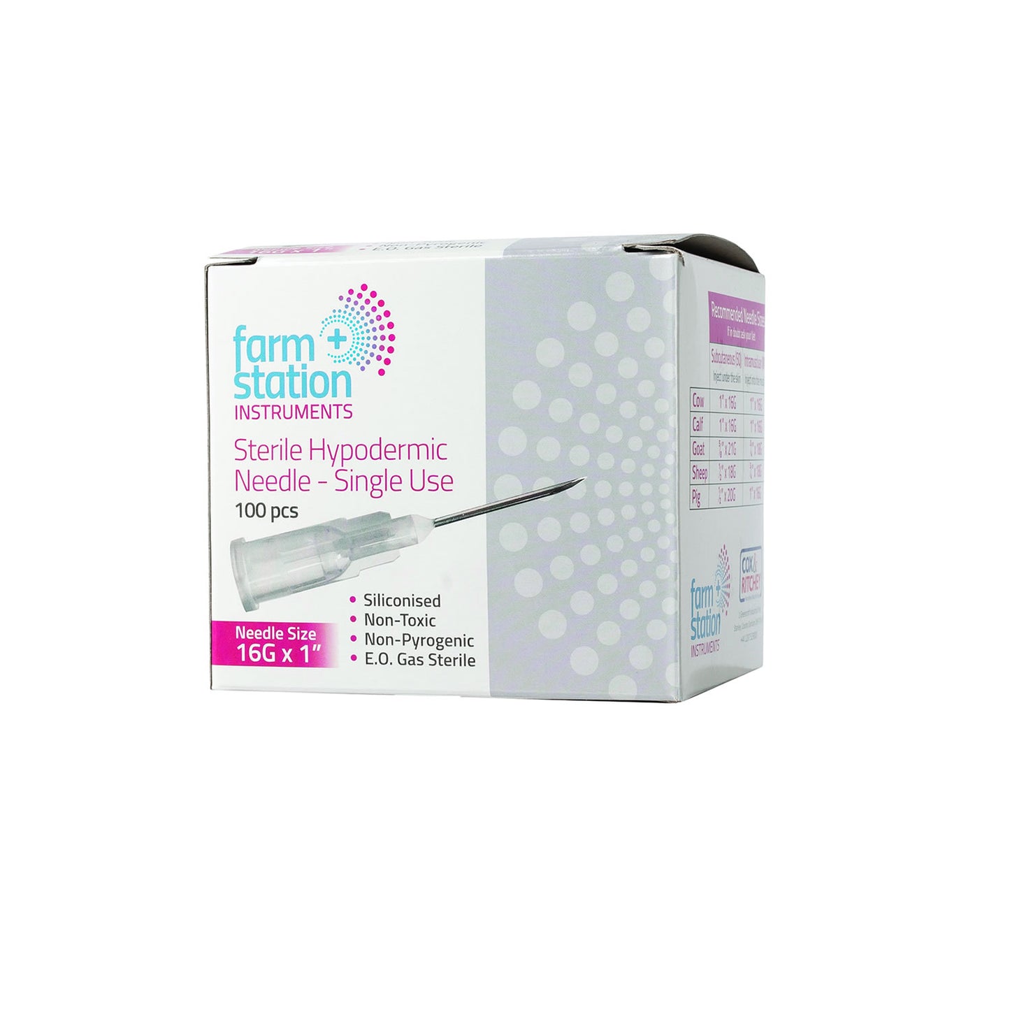 Farm Station Disposable Needles