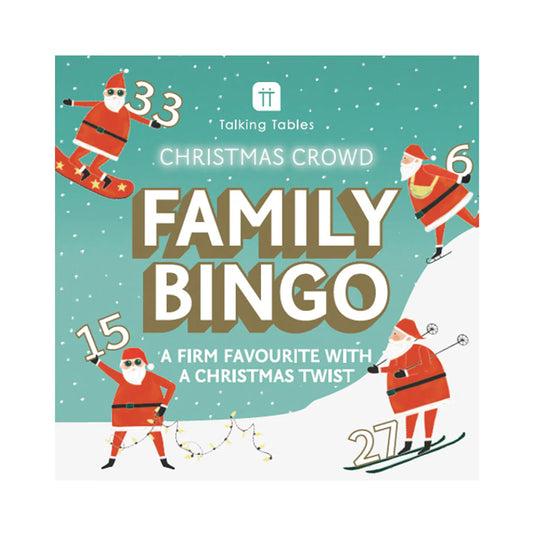 Talking Tables Christmas Family Bingo Game