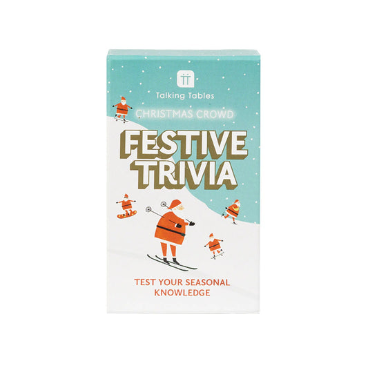 Talking Tables Christmas Festive Trivia Game