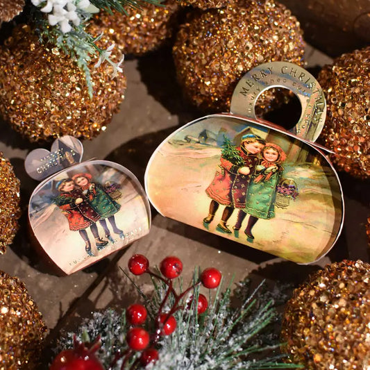 English Soap Company Large Gift Bath Soap 260g A White Christmas