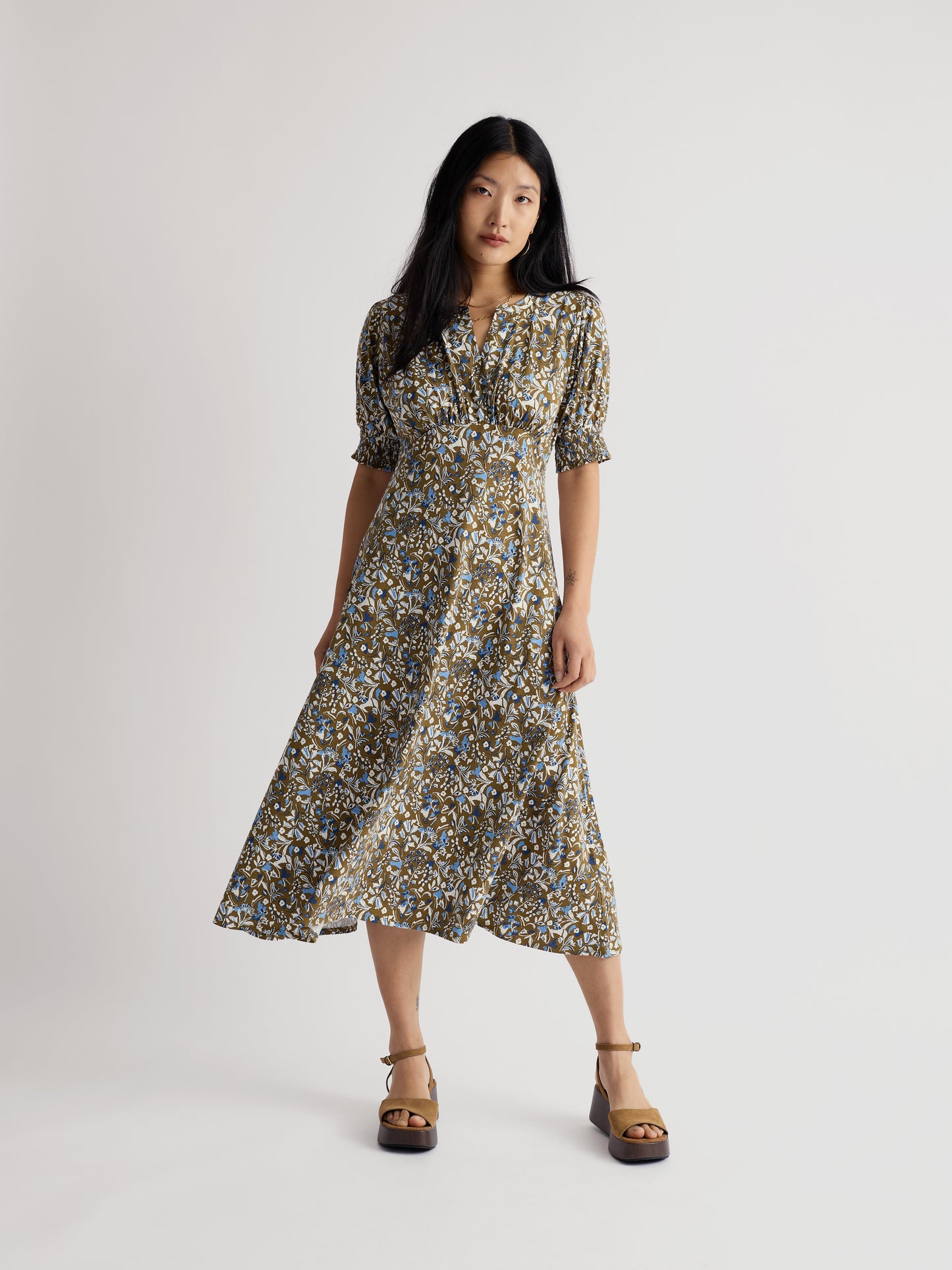 Seasalt Fenil Empire Line Midi Dress