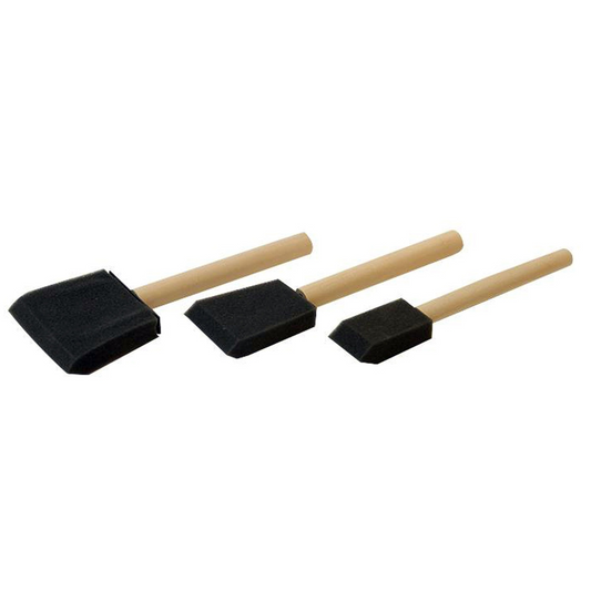 Fit For The Job Precision Edging Foam Brushes