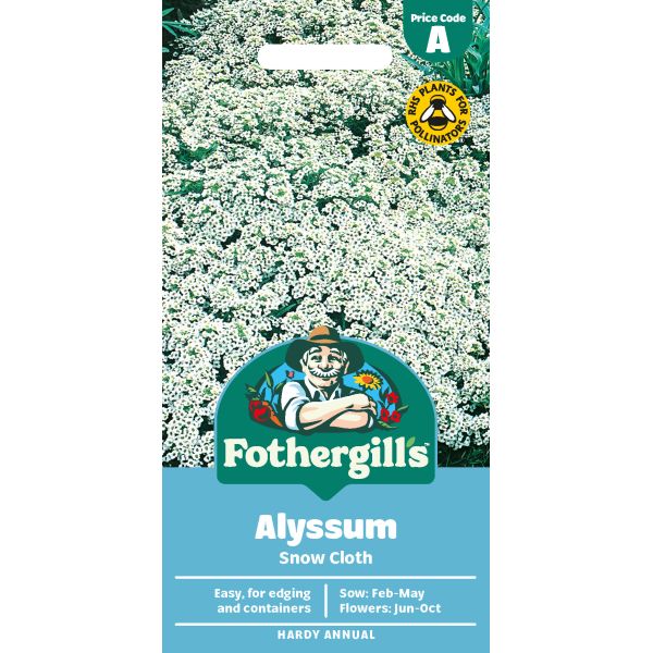 Fothergill's Alyssum Snow Cloth Seeds