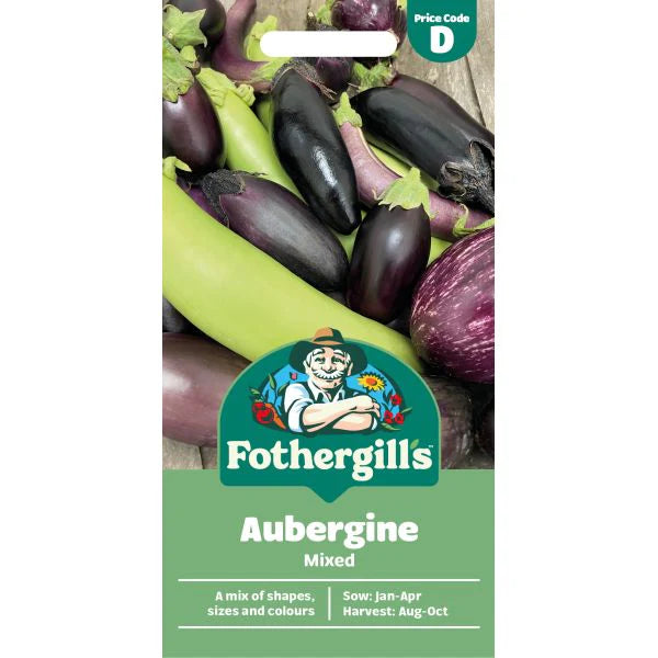 Fothergill's Aubergine Mix Seeds