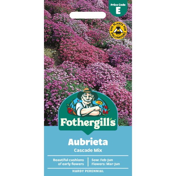 Fothergill's Aubrieta Cascade Mix Seeds