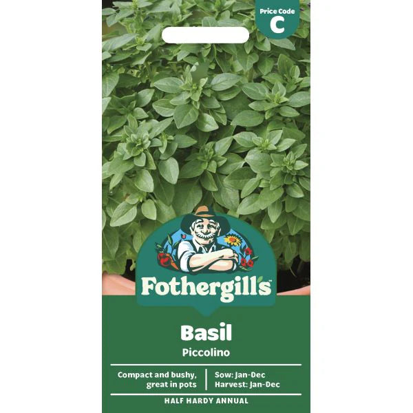 Fothergill's Basil Piccolino Seeds