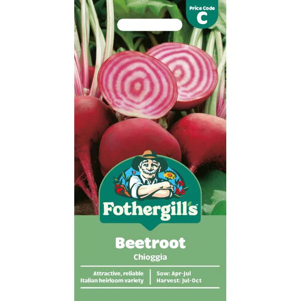 Fothergill's Beetroot Chioggia Seeds