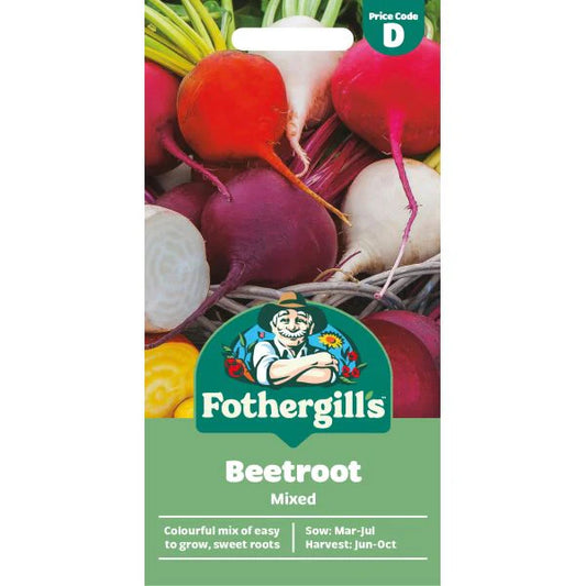 Fothergill's Beetroot Multicoloured Mixed Seeds