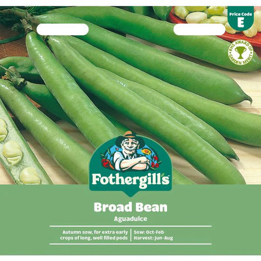Fothergill's Broad Bean Aguadulce Seeds