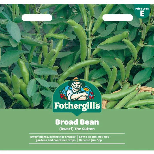 Fothergill's Broad Bean The Sutton Seeds