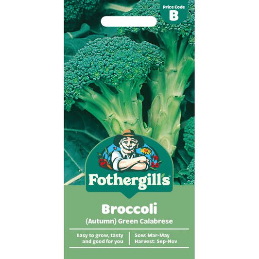 Fothergill's Broccoli Calabrese Green Calabrese Seeds