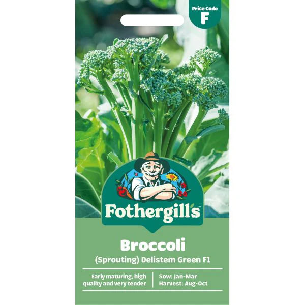 Fothergill's Broccoli Delistem Green Seeds