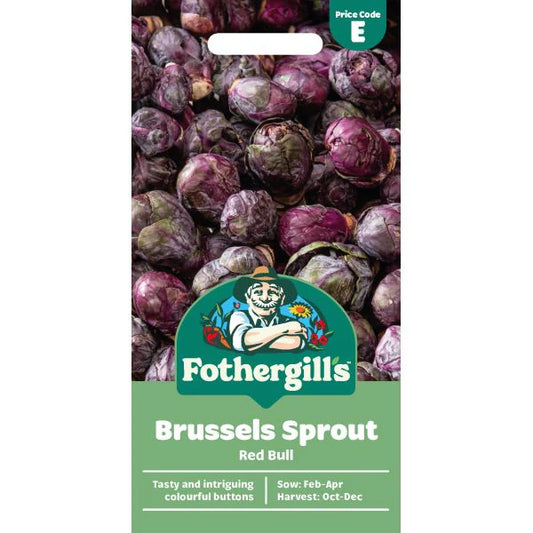 Fothergill's Brussels Sprout Red Bull Seeds
