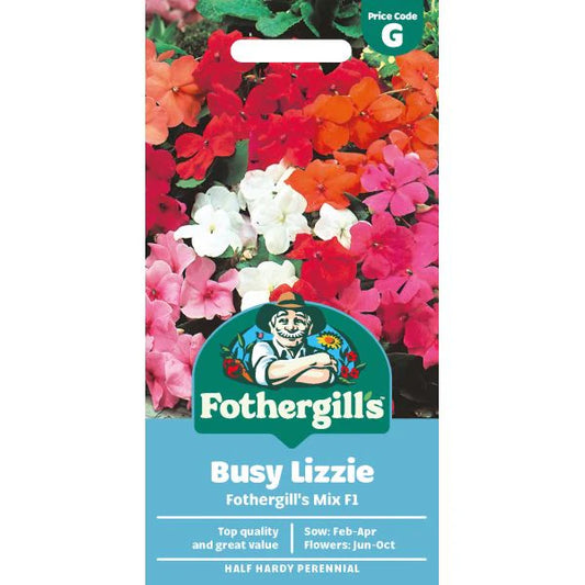 Fothergill's Busy Lizzie Mr F's Mixed F1 Seeds