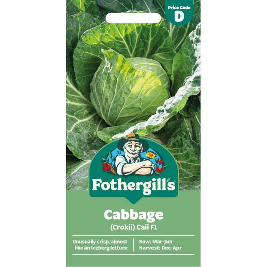 Fothergill's Cabbage Crokii Caii F1 Seeds