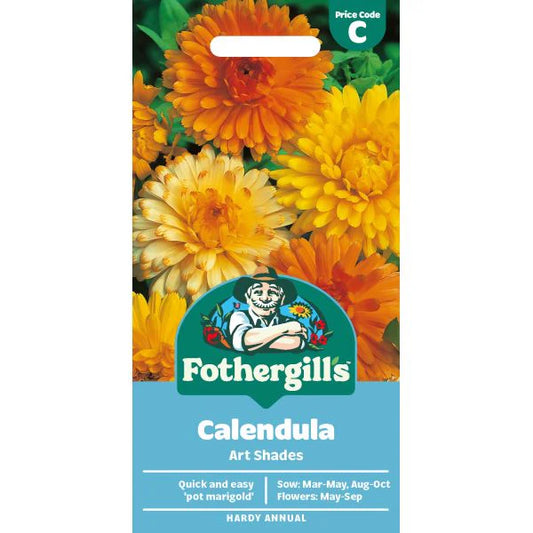 Fothergill's Calendula Art Shades Seeds