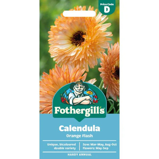 Fothergill's Calendula Orange Flash Seeds