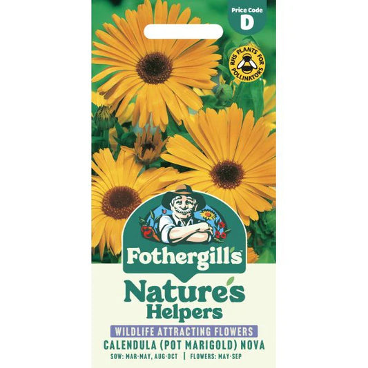 Fothergill's Calendula Pot Marigold Nova Seeds